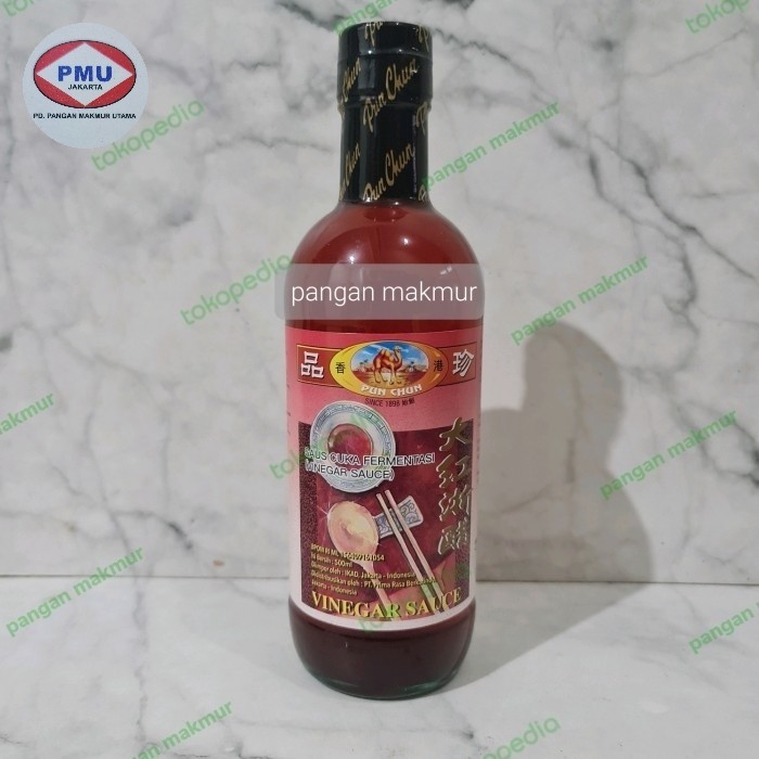 

Red Vinegar Pun Chun / Cuka Merah 500 Ml