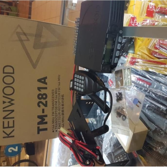 RADIO WALKIE TALKIE HT RIG KENWOOD TM281 TM 281 281A TM281A VHF new [terbaik]