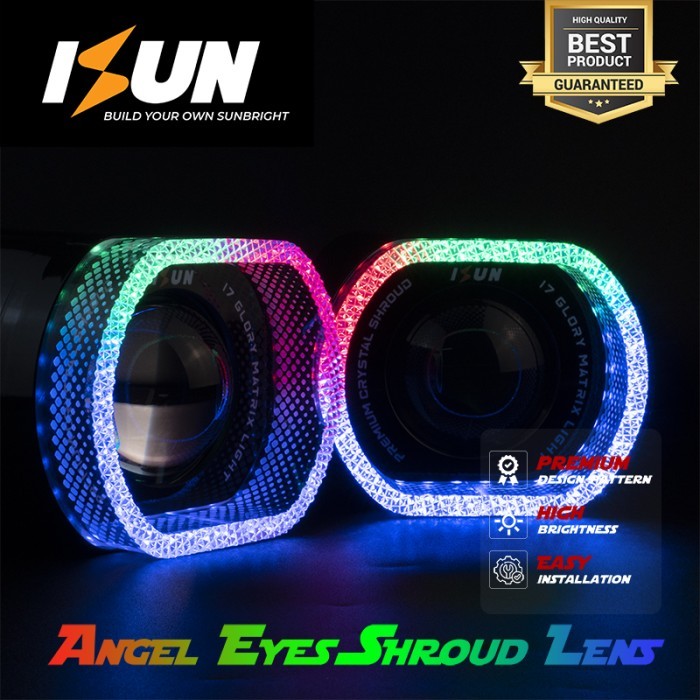 ISUN Premium Shroud 5D Matrix Acrylic Akrilik Vietnam Style Shroud 5D Premium RGB Matrix