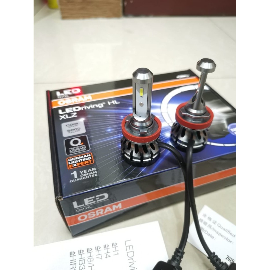 OSRAM LED H8 H16 H11 XLZ NEW GEN GARANSI - LAMPU FOGLAMP OSRAM LED