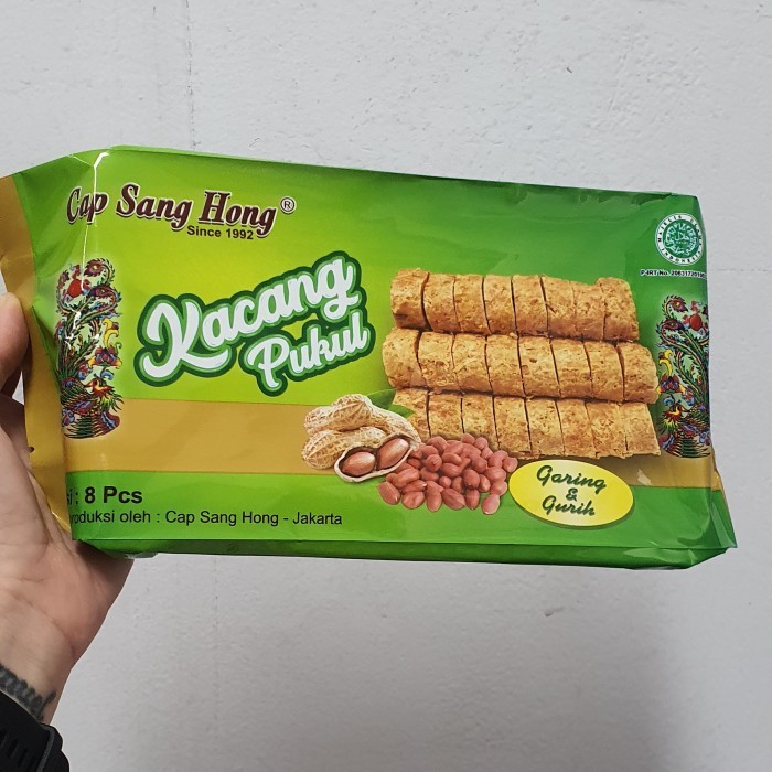 

DISKON Kacang tumbuk cap SANG HONG 10pcs. Ting ting kacang