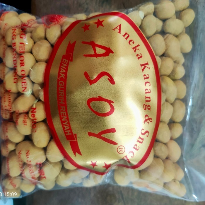 

BERKUALITAS Kacang Telur Oven Asoy 250gr