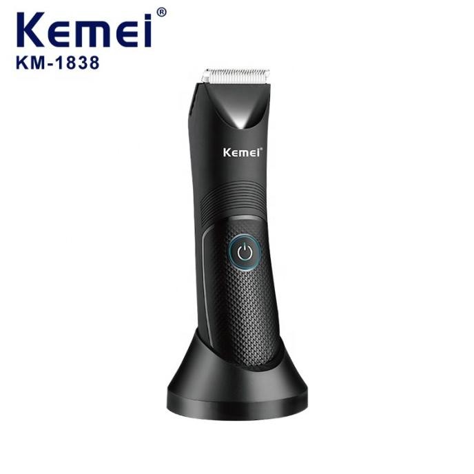 KEMEI KM-1838 ALAT CUKUR BULU ULTIMATE ANTI AIR MATA PISAU KERAMIK MESIN CUKUR RAMBUT KUMIS JENGGOT 