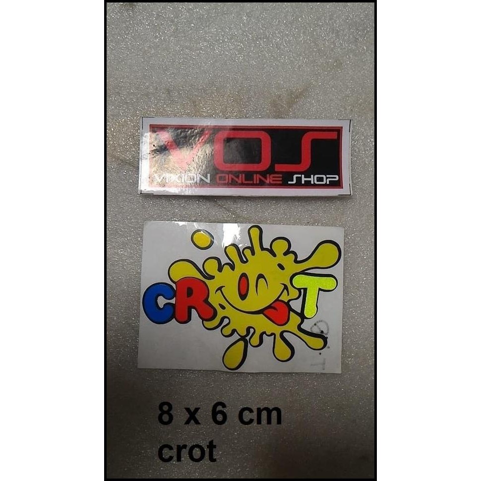 

DISKON STIKER UNIK CROT BESAR !!!!!