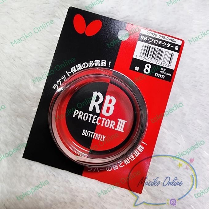 

Sale Butterfly Rb Protector Iii 8Mm ~ Side Tape Butterfly Protector