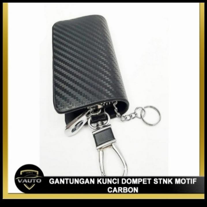 TERBARU DOMPET STNK MOBIL ISUZU DMAX MOTIF CARBON LOGO GANTUNG 