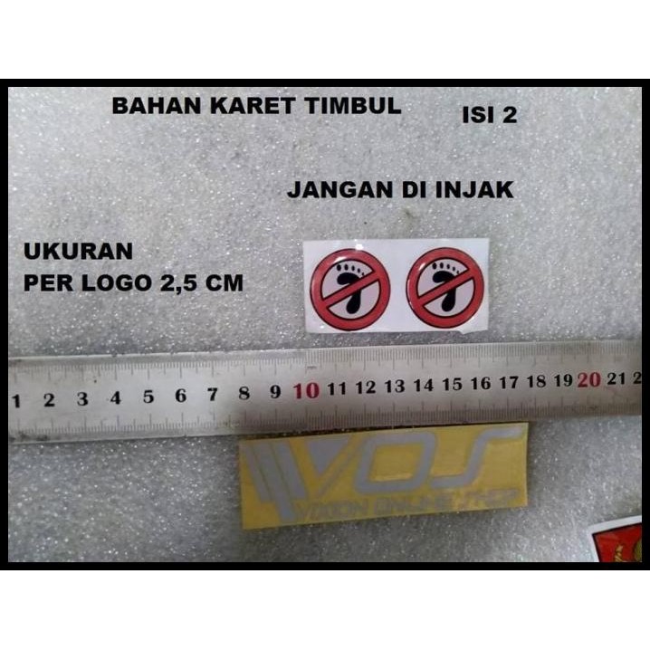

GRATIS ONGKIR STIKER TIMBUL JANGAN DI INJAK ISI 2 !!!!!!