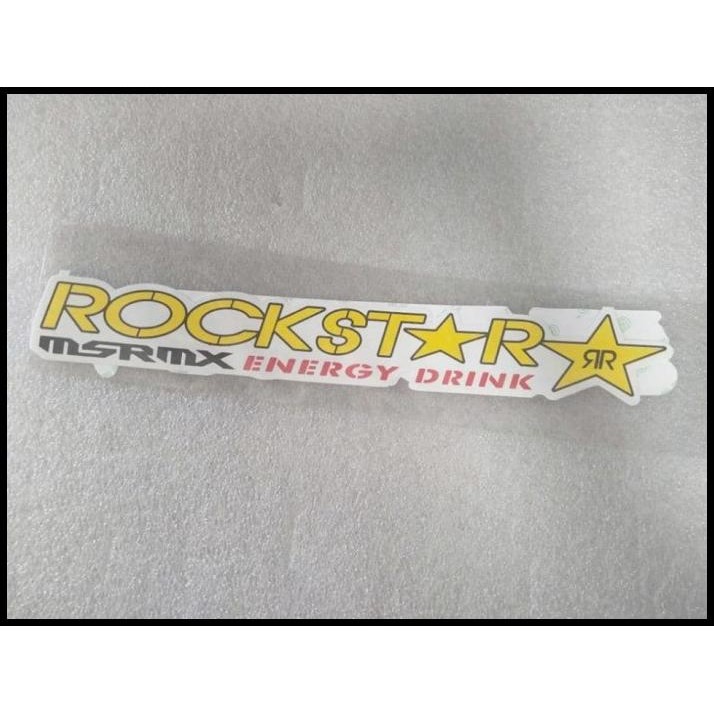 

TERBARU STIKER LE 31 X 5 CM VERSI 2 ROCKSTAR ENERGY DRINK BINTANG !!!!!!