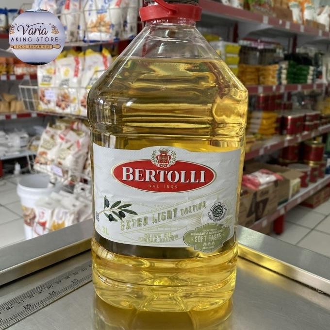 

Bertolli Extra Light Olive Oil 3 L Minyak Zaitun Liter