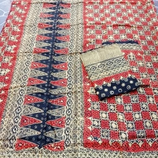 kain batik sarimbit viscose semi sutra cap tulis khas Cirebon jupri