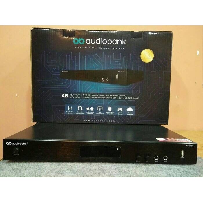 Multi Media Karaoke Player Audio Bank Ab 3000. 2 Tb Hdd