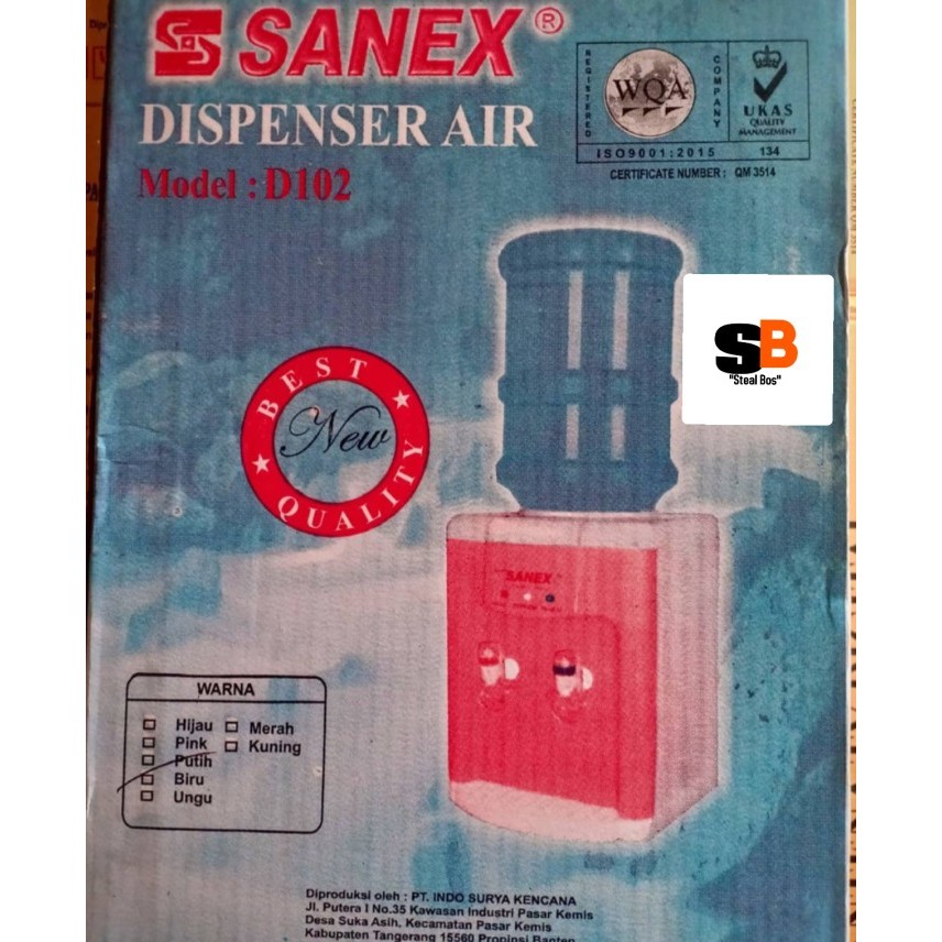 Dispenser Sanex D 102 (Panas Dan Normal)/ Dispenser Sanex D102