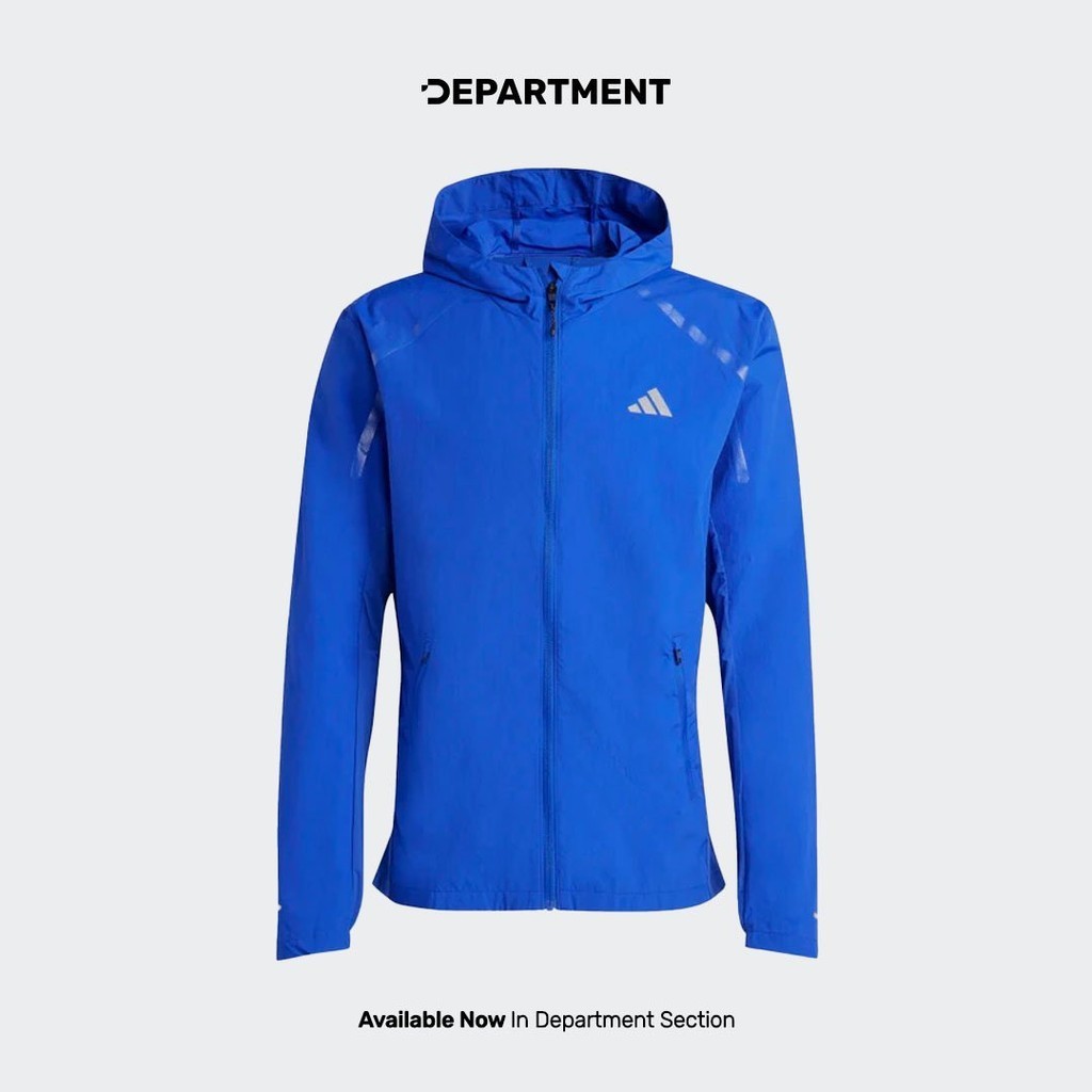 ADIDAS Jaket Pria MARATHON WARM-UP RUNNING JACKET IB8266 ORI
