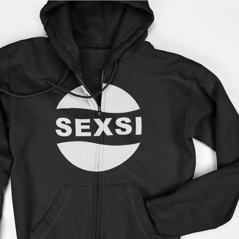 Jaket Hoodie Zipper - Sexsi Pepsi Logo