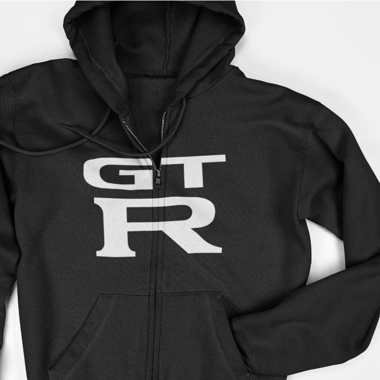 Jaket Hoodie Zipper - GTR Logo