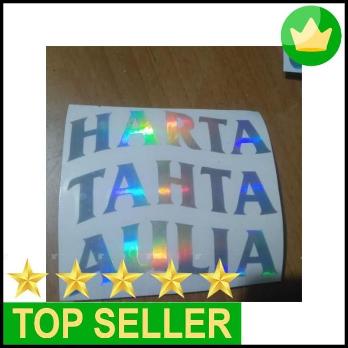 

HOT DEAL MURAH CUTTING STICKER HARTA TAHTA CUSTOM KEREN !!