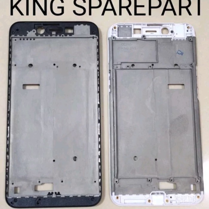 FRAME DUDUKAN LCD TULANG TENGAH OPPO A71 2018 ORIGINAL