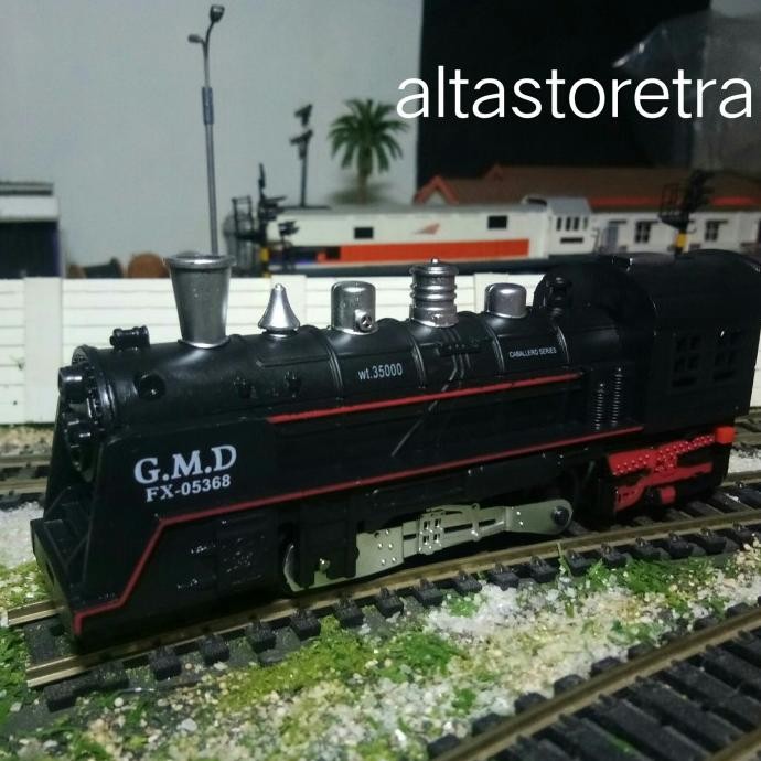 miniatur Kereta api uap railking sound MJS01