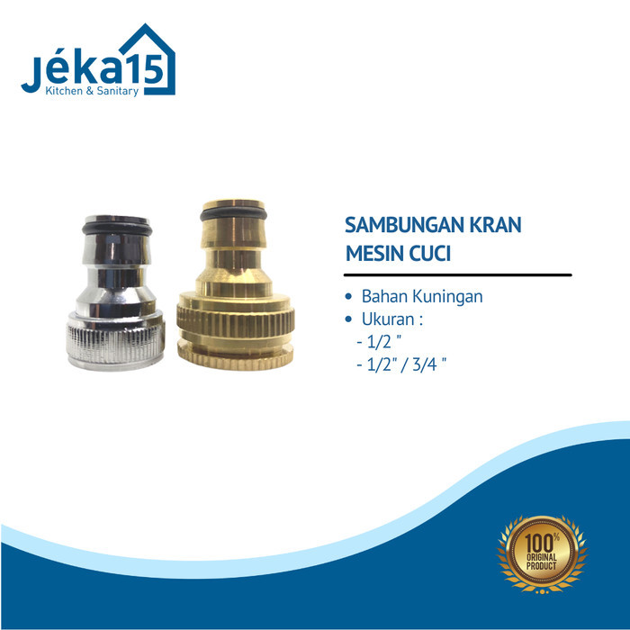 SAMBUNGAN KRAN MESIN CUCI KONEKTOR SELANG MESIN CUCI