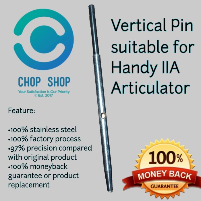 Vertical Pin Artikulator Handy Iia (Pin Vertical Pin Insisal) Tiang
