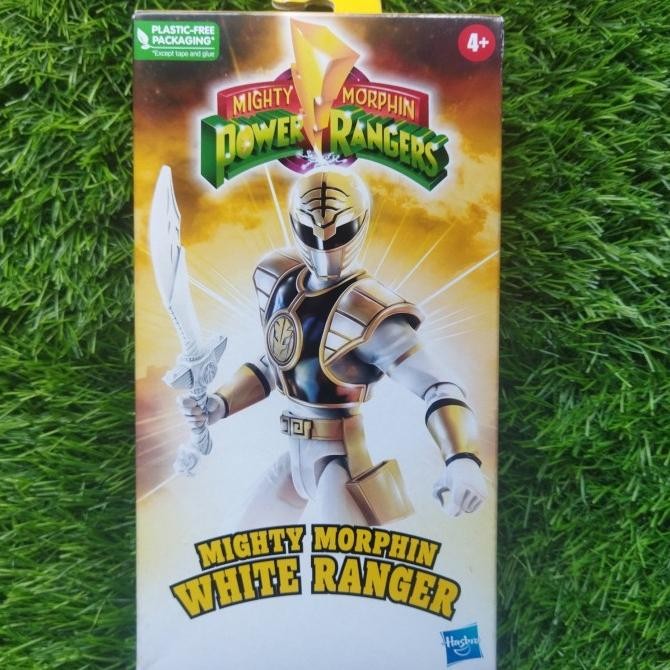 white rangers mighty morphin power rangers hasbro