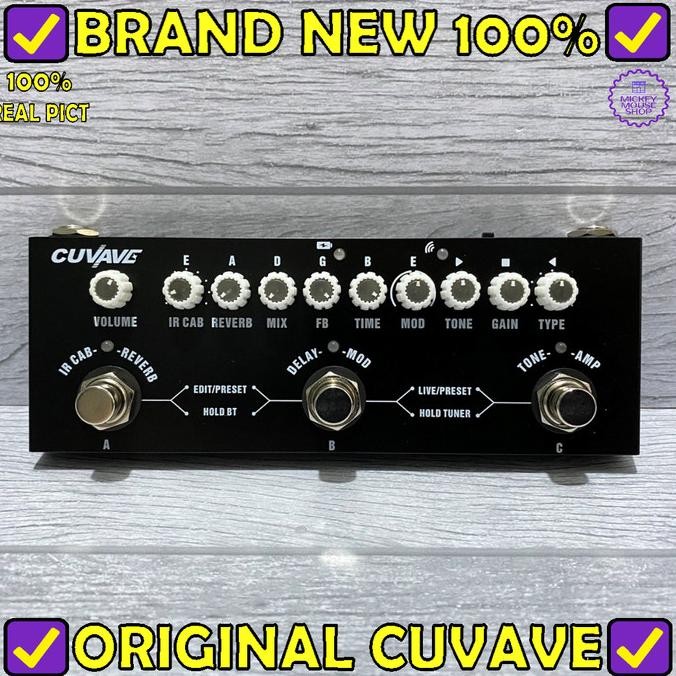 EFEK GITAR CUVAVE CUBE BABY SOUNDCARD MULTI EFFECTS PEDAL ORIGINAL DAN TERPERCAYA