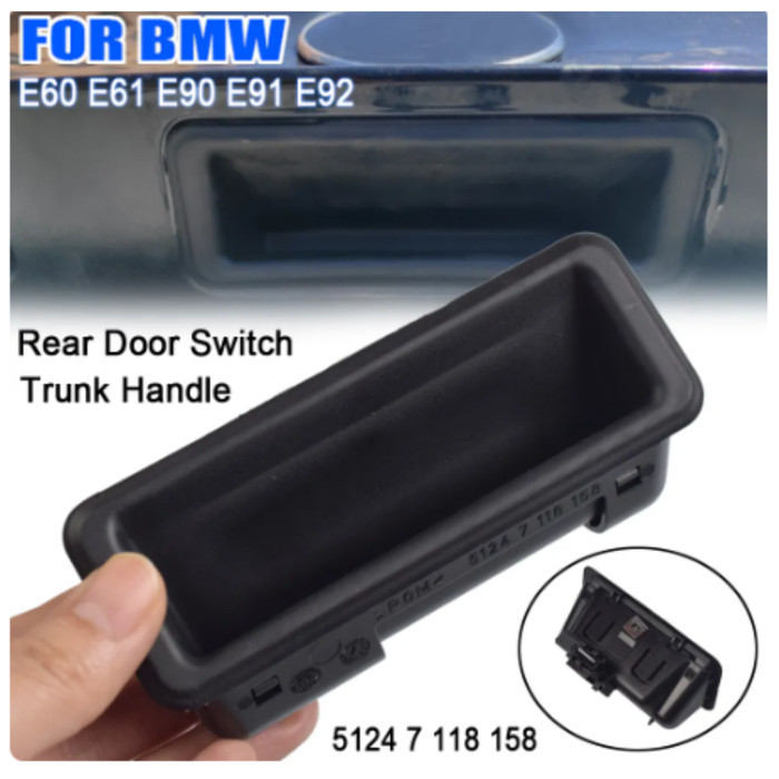 Switch Handle Kap Bagasi Trunk Bmw E90 E60 E84 E70 51247118158