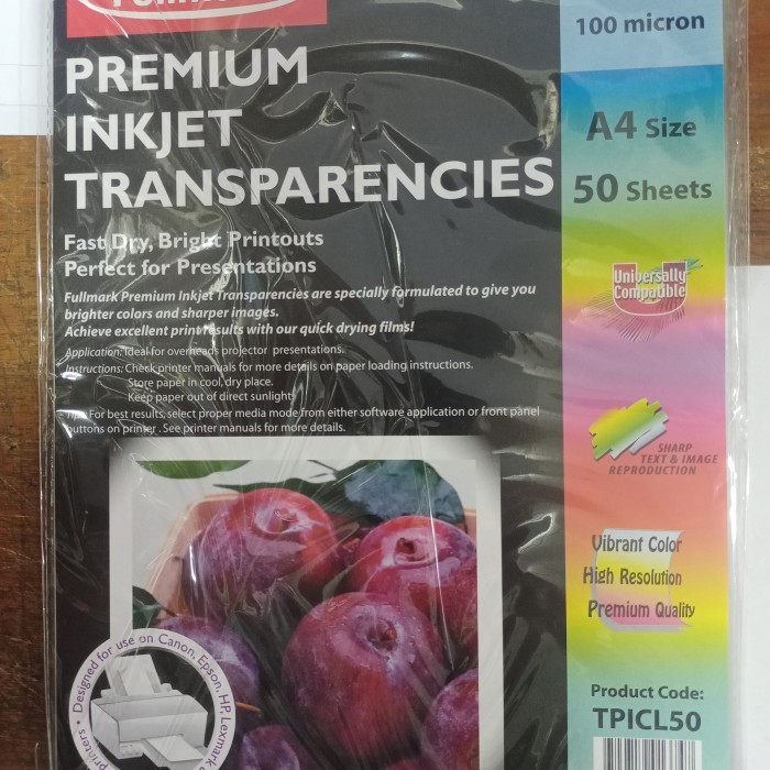 

Transparencies Inkjet Fullmark A4 #Original