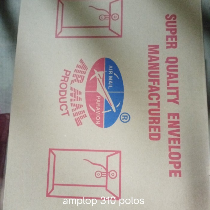 

Amplop Airmail 310; Polos #Original