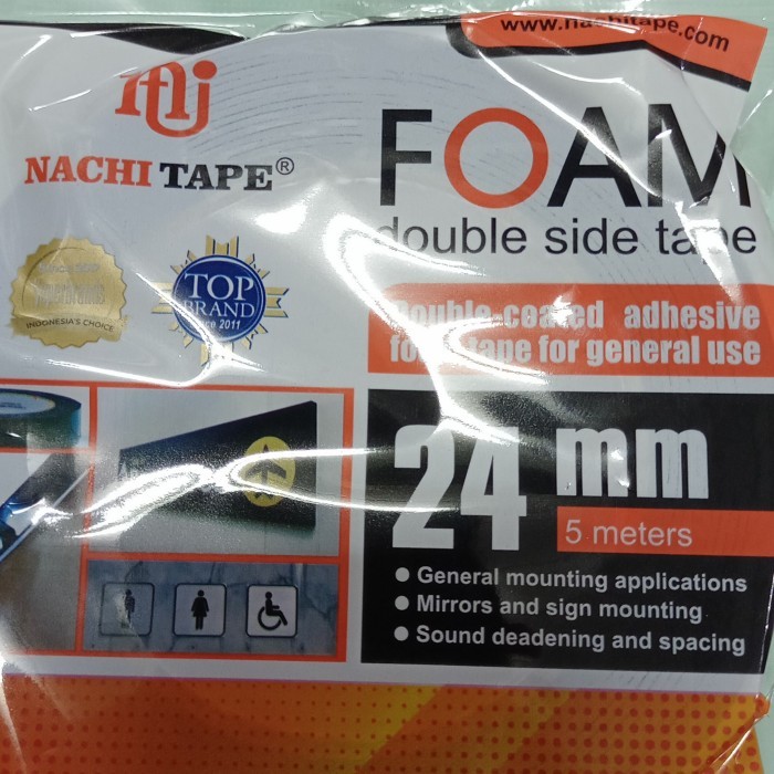 

Double Tape Foam Nachi 1 Inch #Original