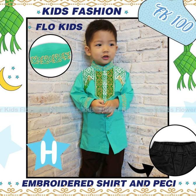 

Promo Baju Koko Anak Flo Kids - FK100 H