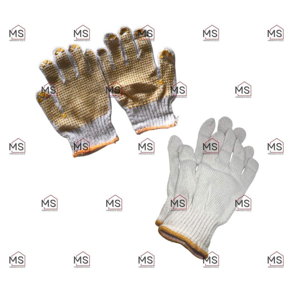 Sarung tangan kain gajah / matahari