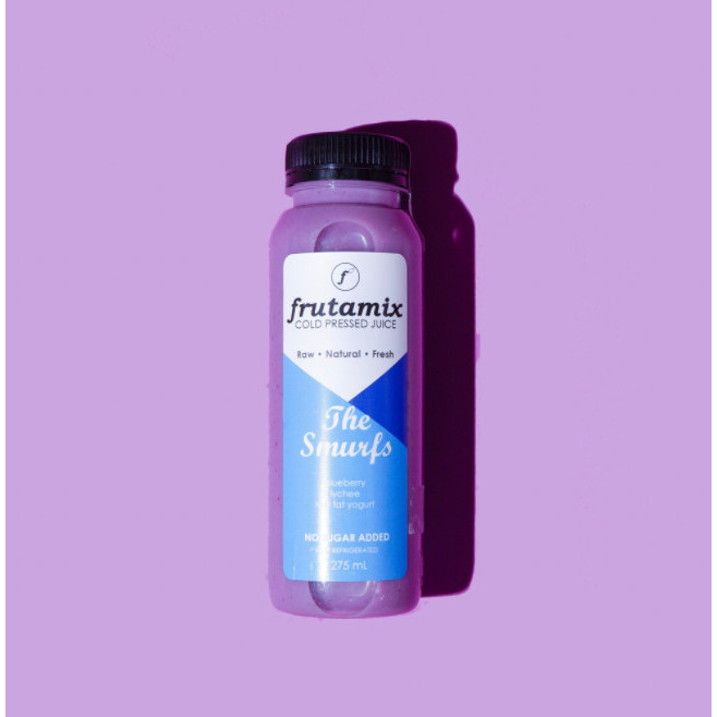 

Ready FRUTAMIX - The Smurf Cold Pressed Juice 275 mL NO ADDED SUGAR