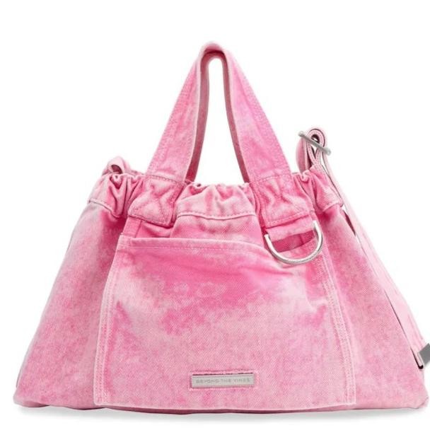 Beyond The Vines BTV Denim Dumpling Bag