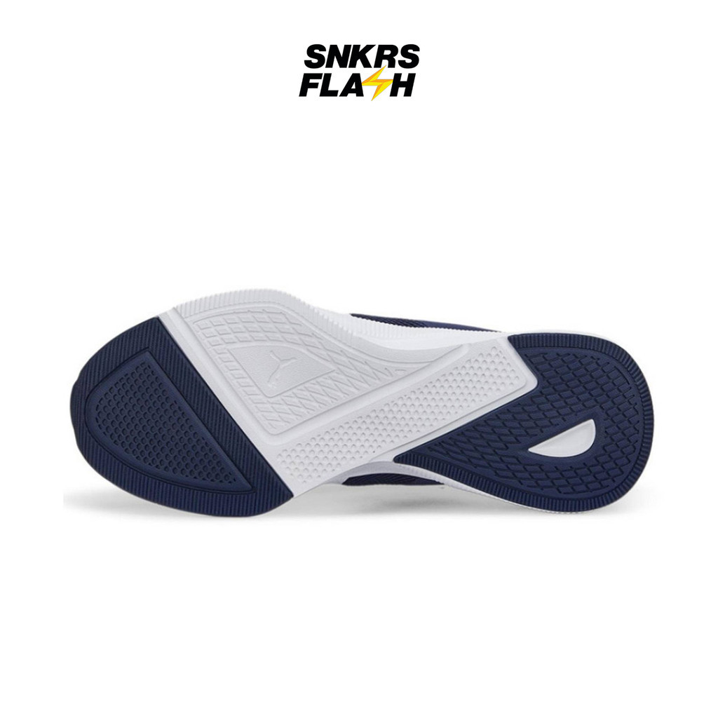 PUMA Flyer Runner Peacoat Navy White Sepatu Lari Pria - 19225701 - Size 44