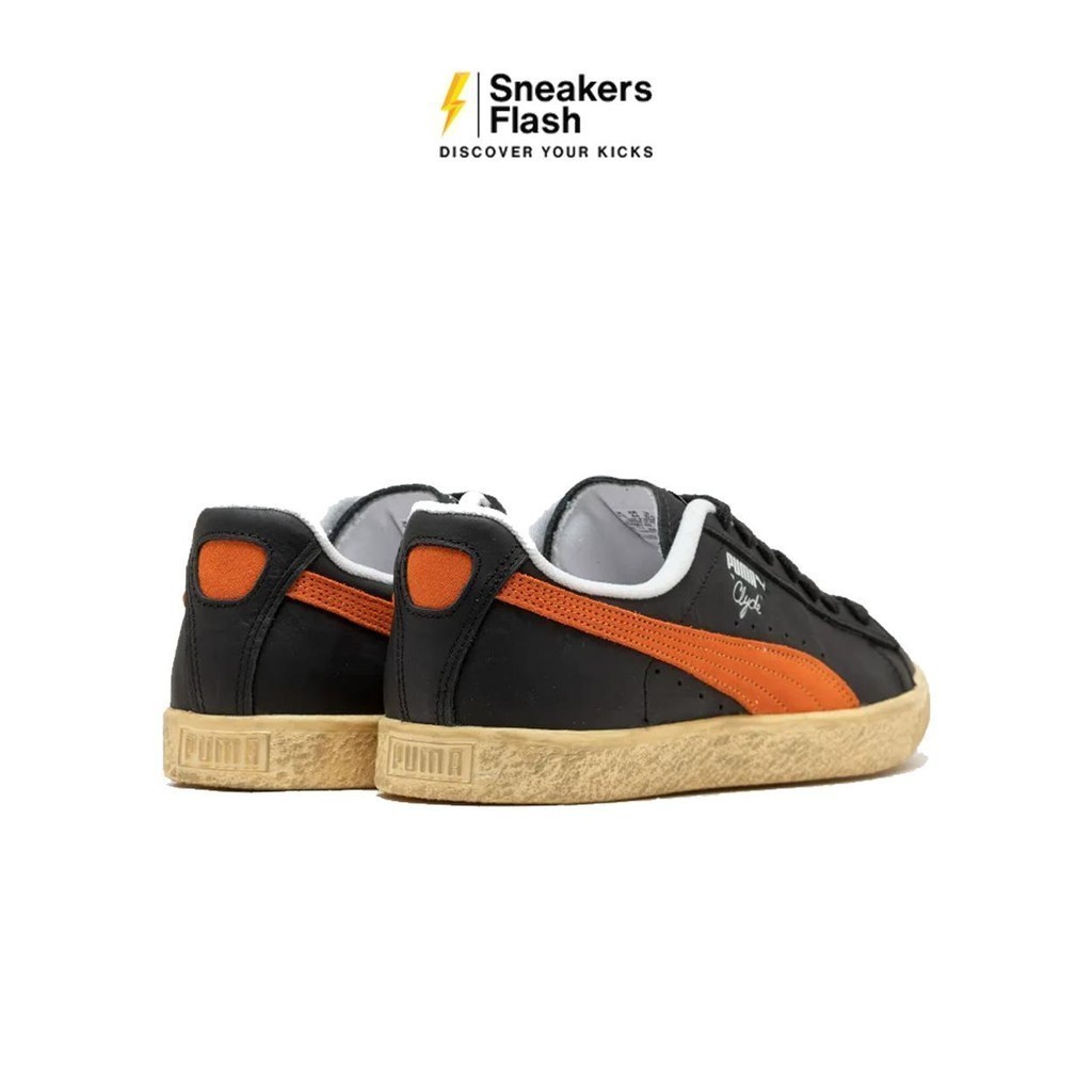 PUMA CLYDE VINTAGE BLACK ORANGE - 39468702 - Size 44