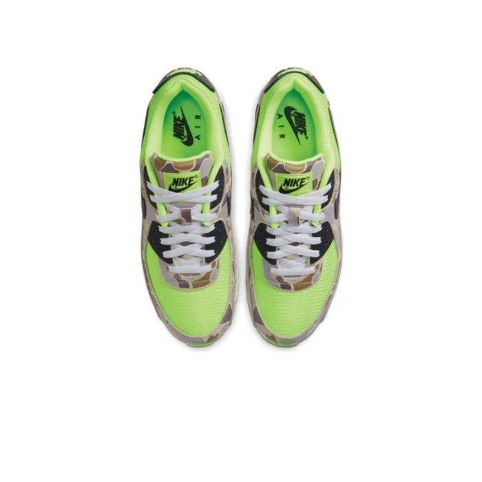 NIKE Air Max 90 Green Camo Sepatu Wanita - CW4039300 - Size 37.5