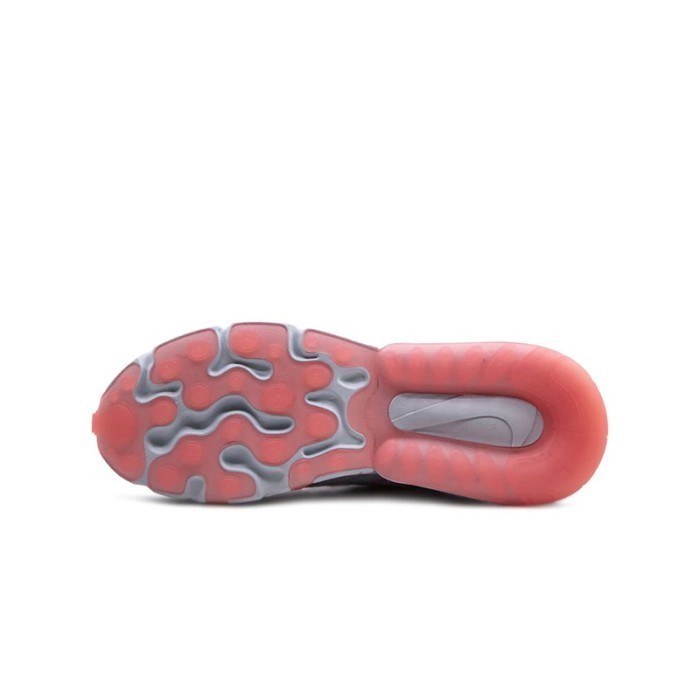 NIKE Air Max 270 React White Flash Crimson Sepatu Unisex - CQ6549100 - Size 43