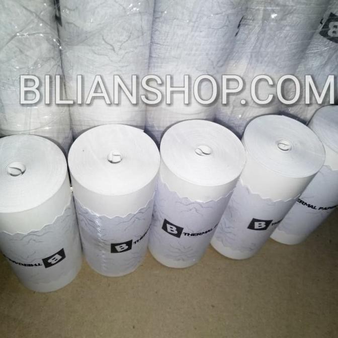 

Sale Kertas 80X30 Struk Kasir Thermal Coreless Printer 80Mm Black 10 Roll