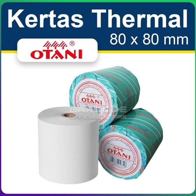 

Sale Kertas Printer Kasir Otani 80X80Mm 80X80 Struk Thermal 80 X 80 Mm