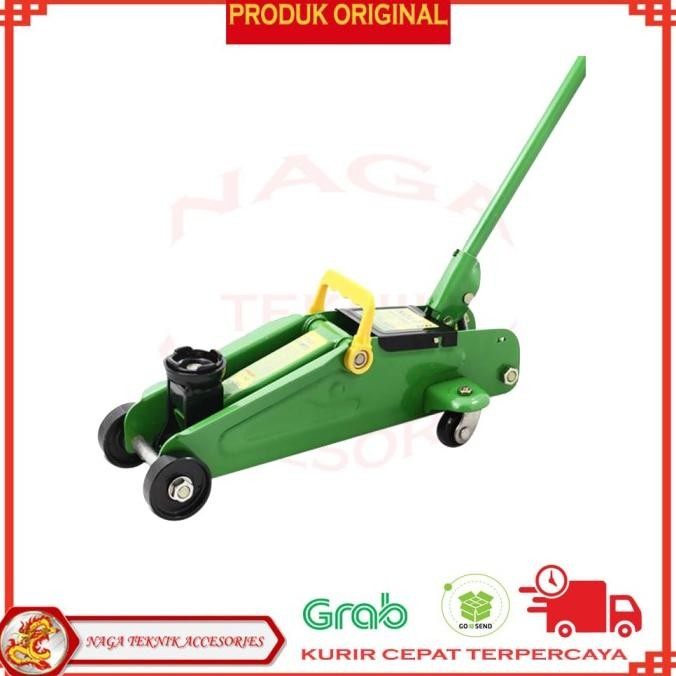 TEKIRO DONGKRAK BUAYA 2 TON HIJAU SPEC 2 / DONGKRAK KENDARAAN RODA 4