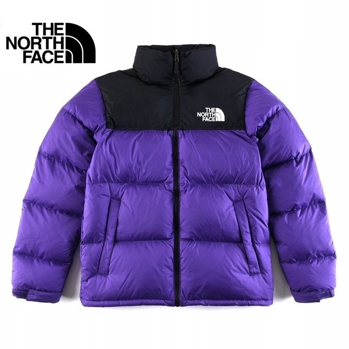 Jaket Bulu Angsa The North Face 1996 Upgrade Hitam Ungu Snowy Mountain Untuk Wanita Pria |YGnoMoQP|