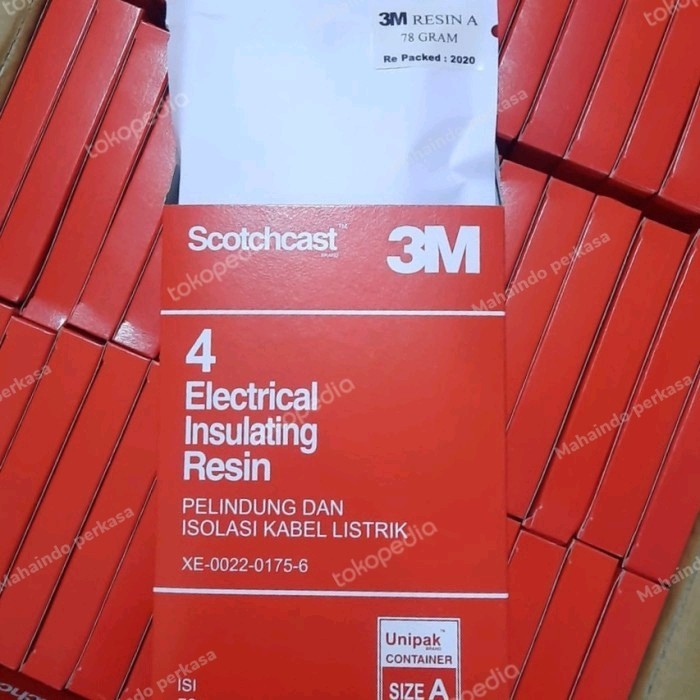 

TERBARU - 3M Scotchcast Resin A 78 gram Insulating Resin sambungan cor kabel