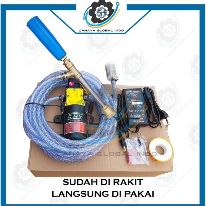 Alat Steam Pompa DC set mesin cuci AC motor mobil steam power sprayer