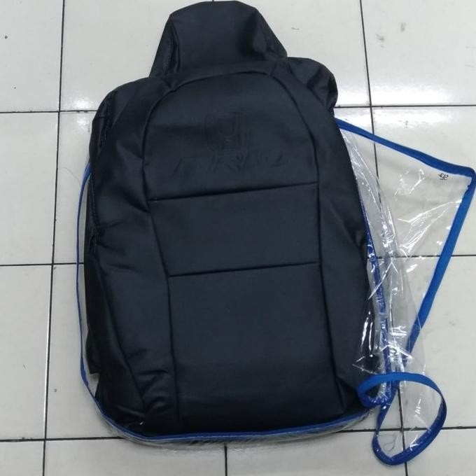 // Sarung Jok Brio Satya Rs 2014-2017 Hitam Oscar Ready Stock