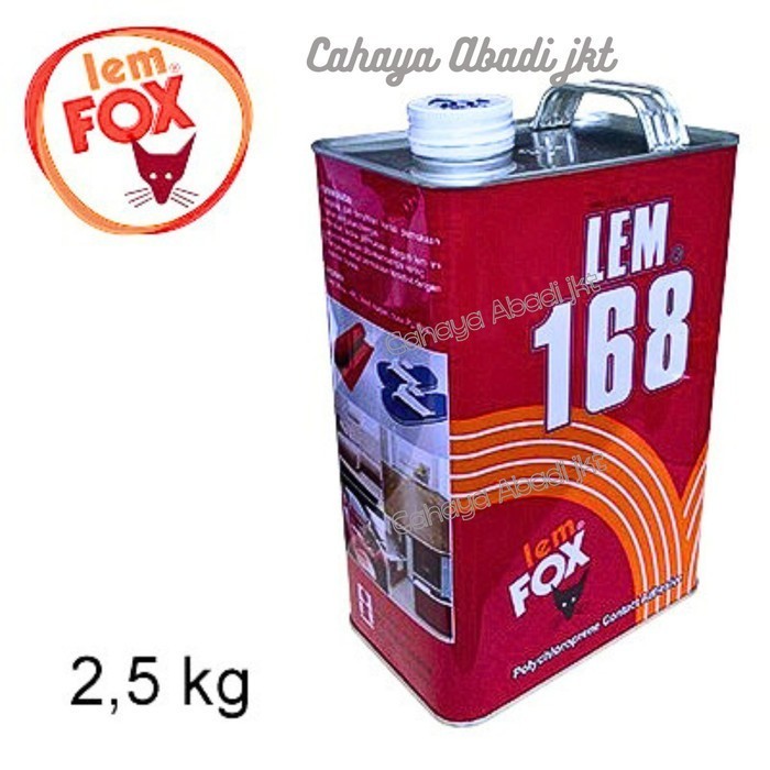 

TERMURAH - LEM FOX KUNING 168 (2,5KG)