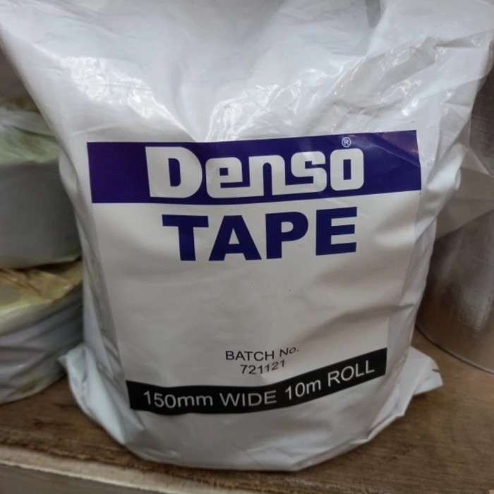 

TERBARU - Denso tape 6"-wrapping tape-anti corossion-isolasi pipa air asin