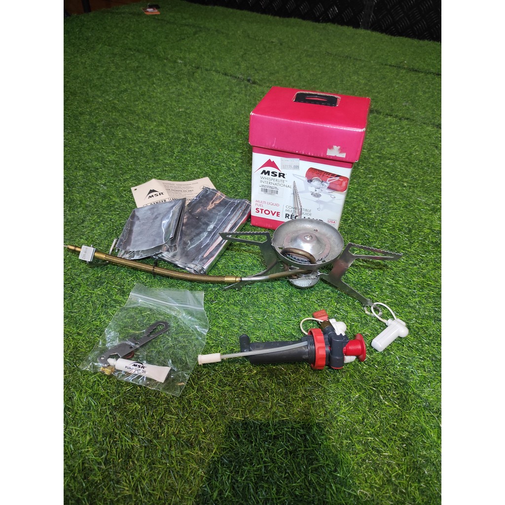 MSR - Stove Multi Fuel Whisperlite International Kompor Camping Original