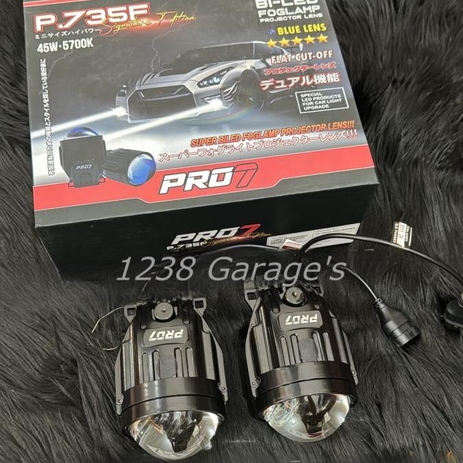 PRO7 foglamp P735F SE/foglamp 3" inch blue lens 45W