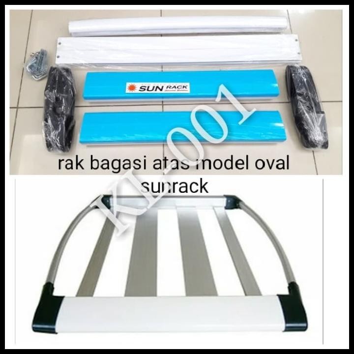 TERMURAH ROOF RACK RAK/RAK BAGASI ATAS MOBIL MODEL OVAL MOBIL DATSUN GO 